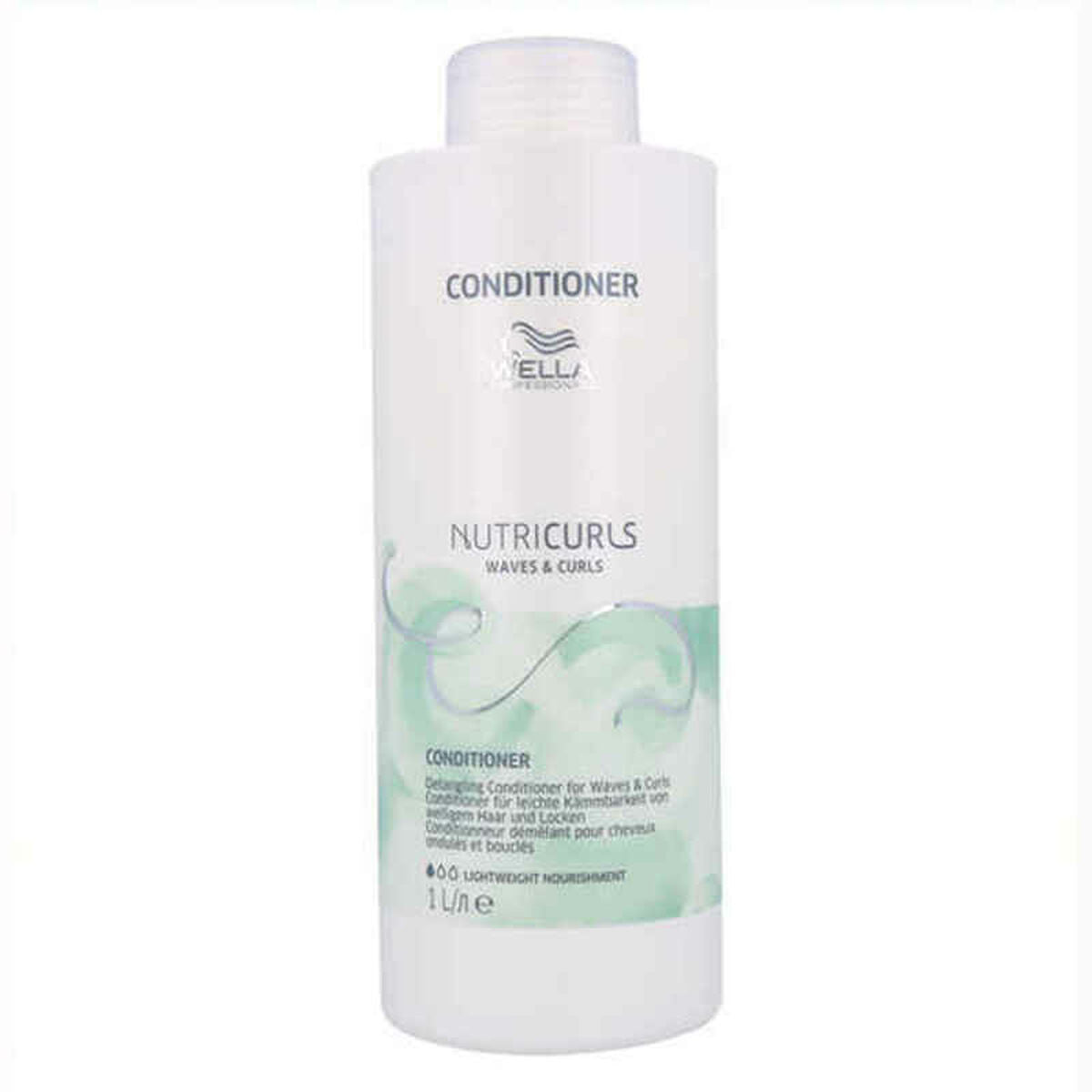 Conditioner Nutricurls Wella 3614227348844 (1000 ml) Wella