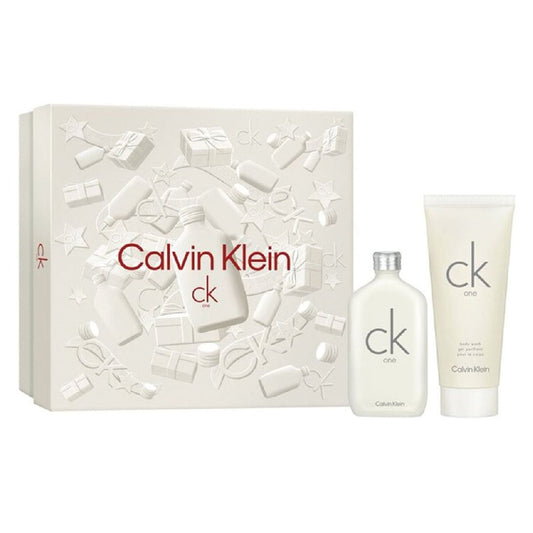 Unisex' Perfume Set Calvin Klein EDT ck one 2 Pieces Calvin Klein