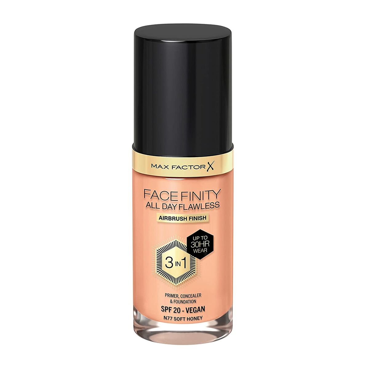 Crème Make-up Base Max Factor Facefinity Nº 77 Soft honey 30 ml Max Factor