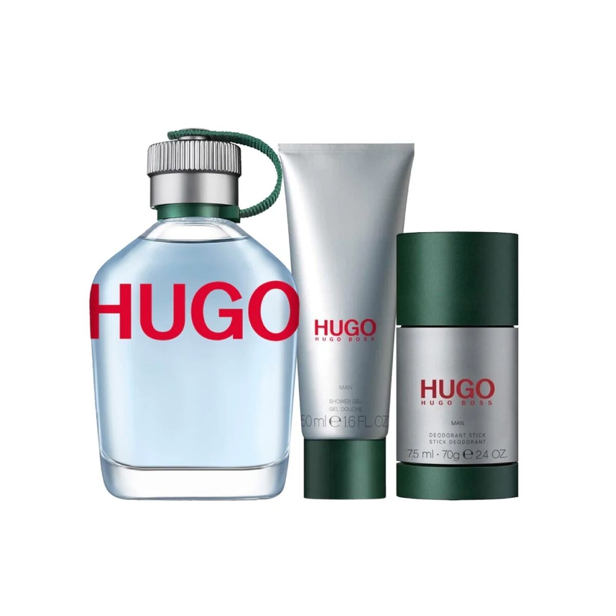 Men's Perfume Set Hugo Boss Hugo Man 3 Pieces Hugo Boss