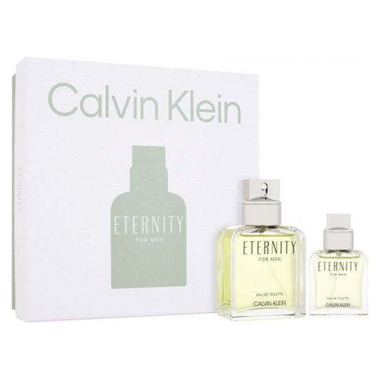 Set de Perfume para Hombre Calvin Klein EDT Eternity 2 Piezas