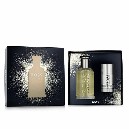 Men's Perfume Set Hugo Boss Boss Bottled EDT 2 Pieces Hugo Boss