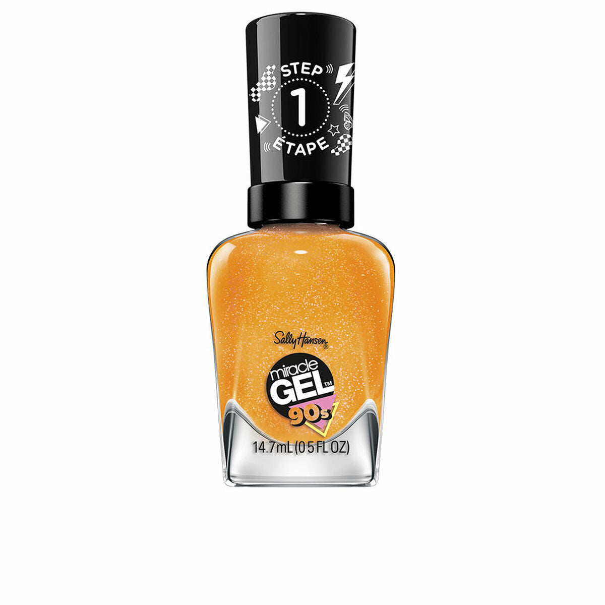 Nail polish Sally Hansen MIRACLE GEL 90s Be Bright Back 14,7 ml Sally Hansen