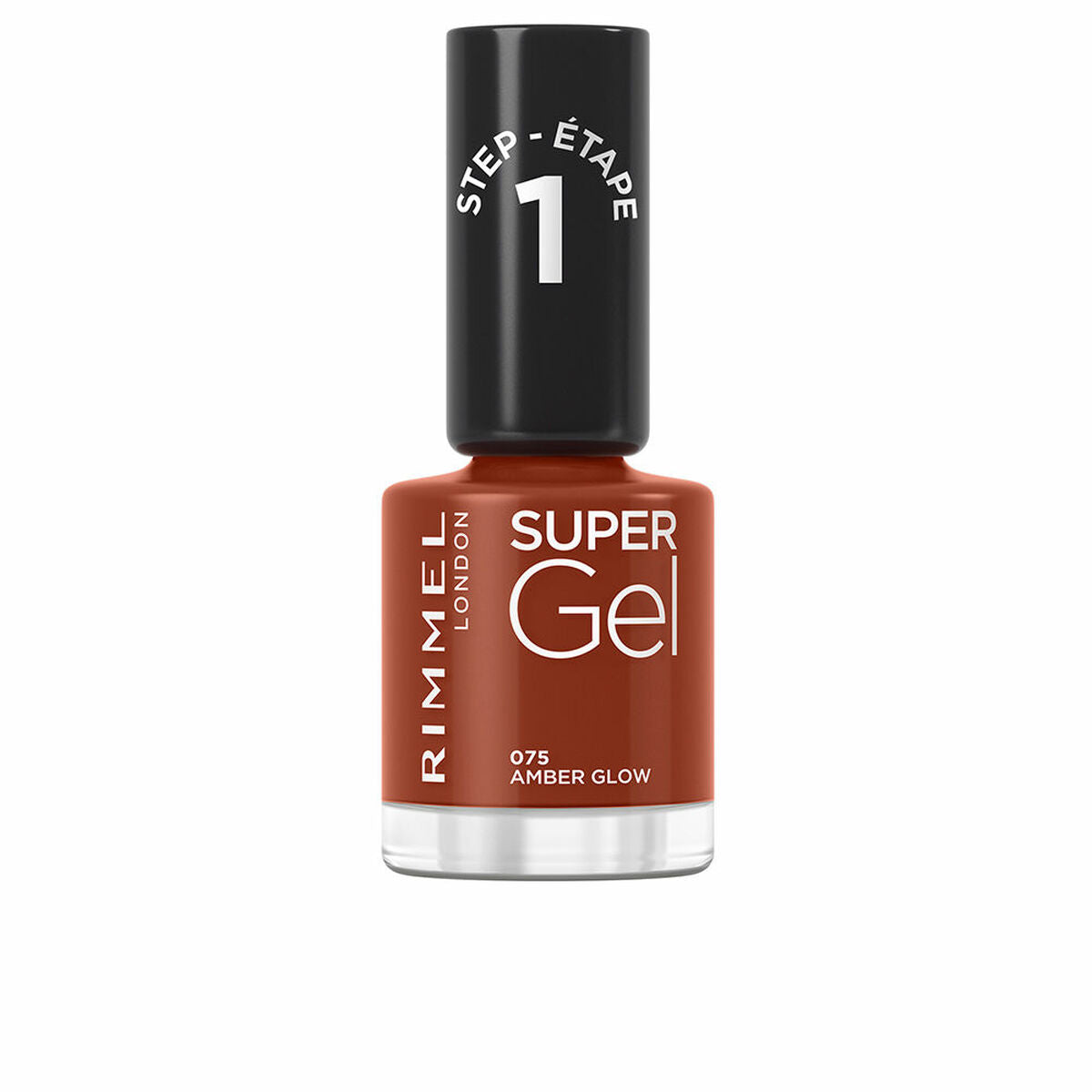 nail polish Rimmel London Super Gel Nº 075 Amber glow 12 ml Rimmel London