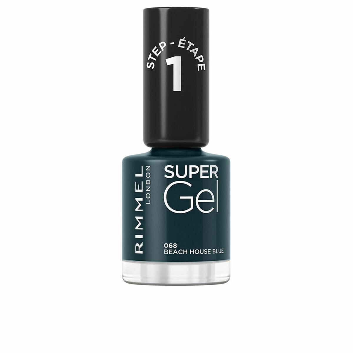 nail polish Rimmel London Super Gel Nº 068 Beach house blue 12 ml Rimmel London