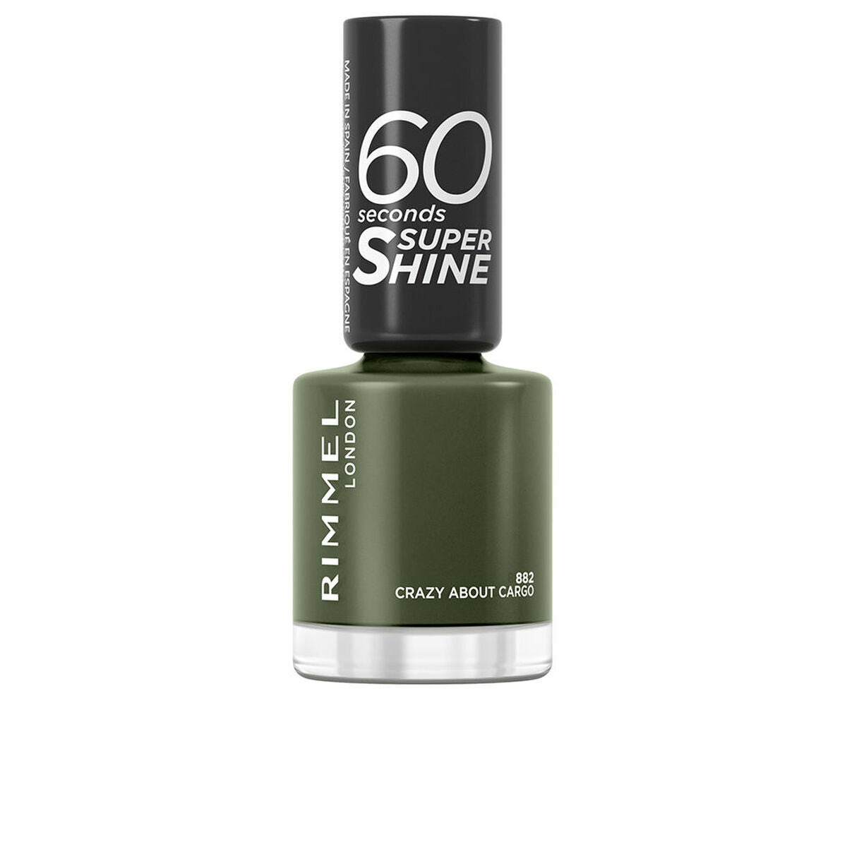 nail polish Rimmel London 60 Seconds Super Shine Nº 882 Crazy about cargo 8 ml Rimmel London