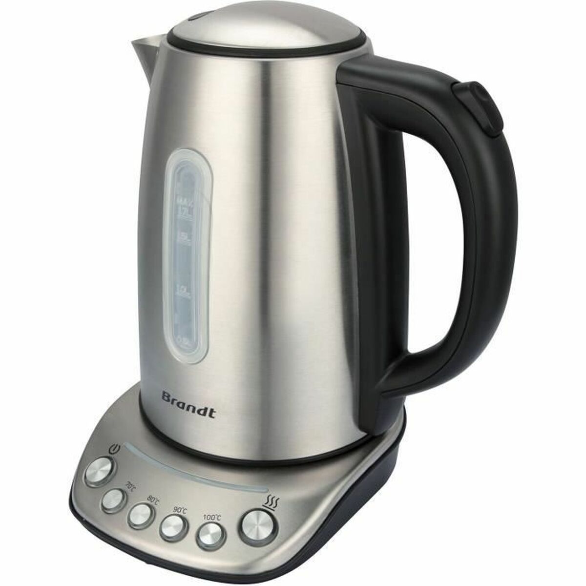 Kettle Brandt BO1202B Stainless steel 2200 W 1,7 L Brandt