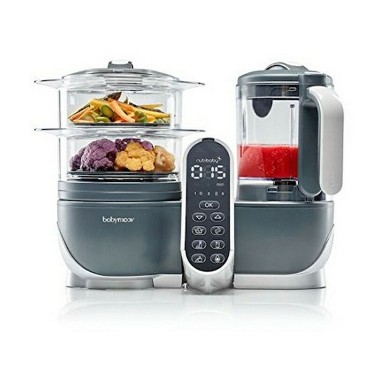 Food Processor Babymoov A001124 2,2 L 6 in 1 Babymoov