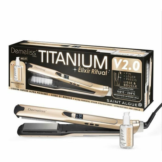 Hair Straightener Saint-Algue TITANIUM V2 ELIXIR RITUAL DEMELISS Saint-Algue