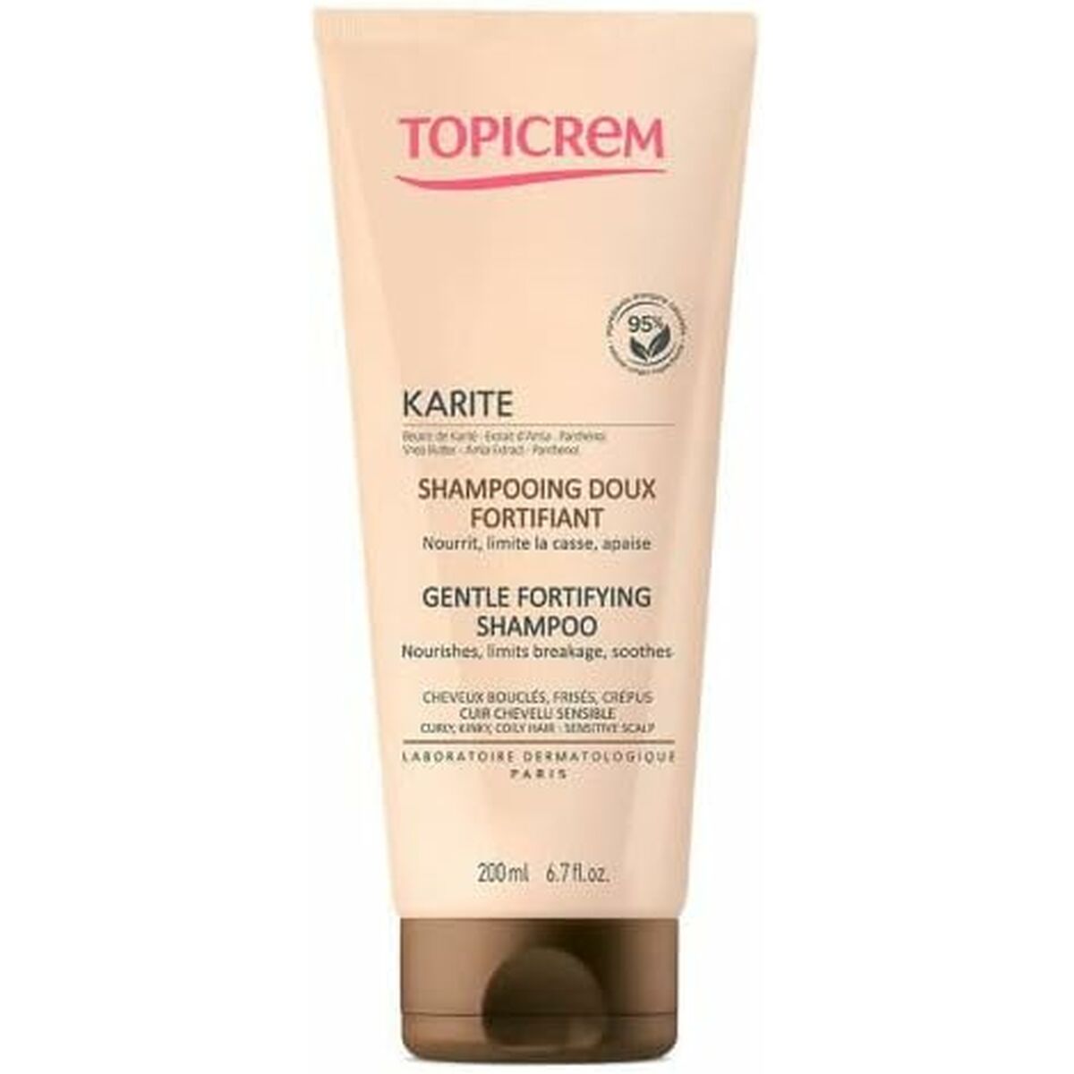 Stärkendes Shampoo Topicrem Karite Shea 200 ml