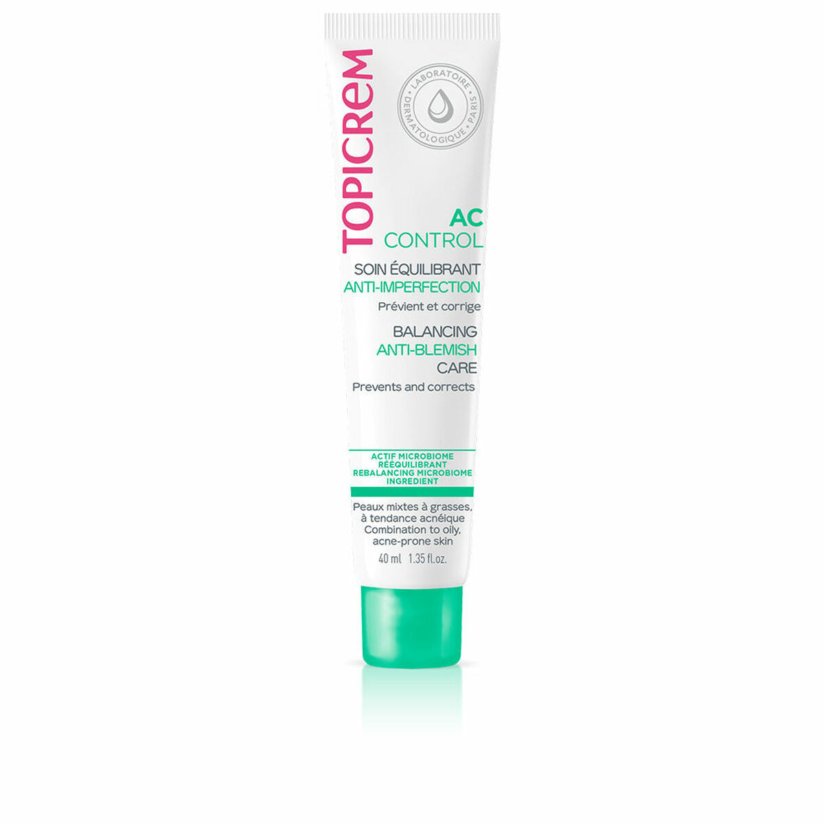 Facial Cream Topicrem Control Balancing Active Care Anti-imperfections Topicrem