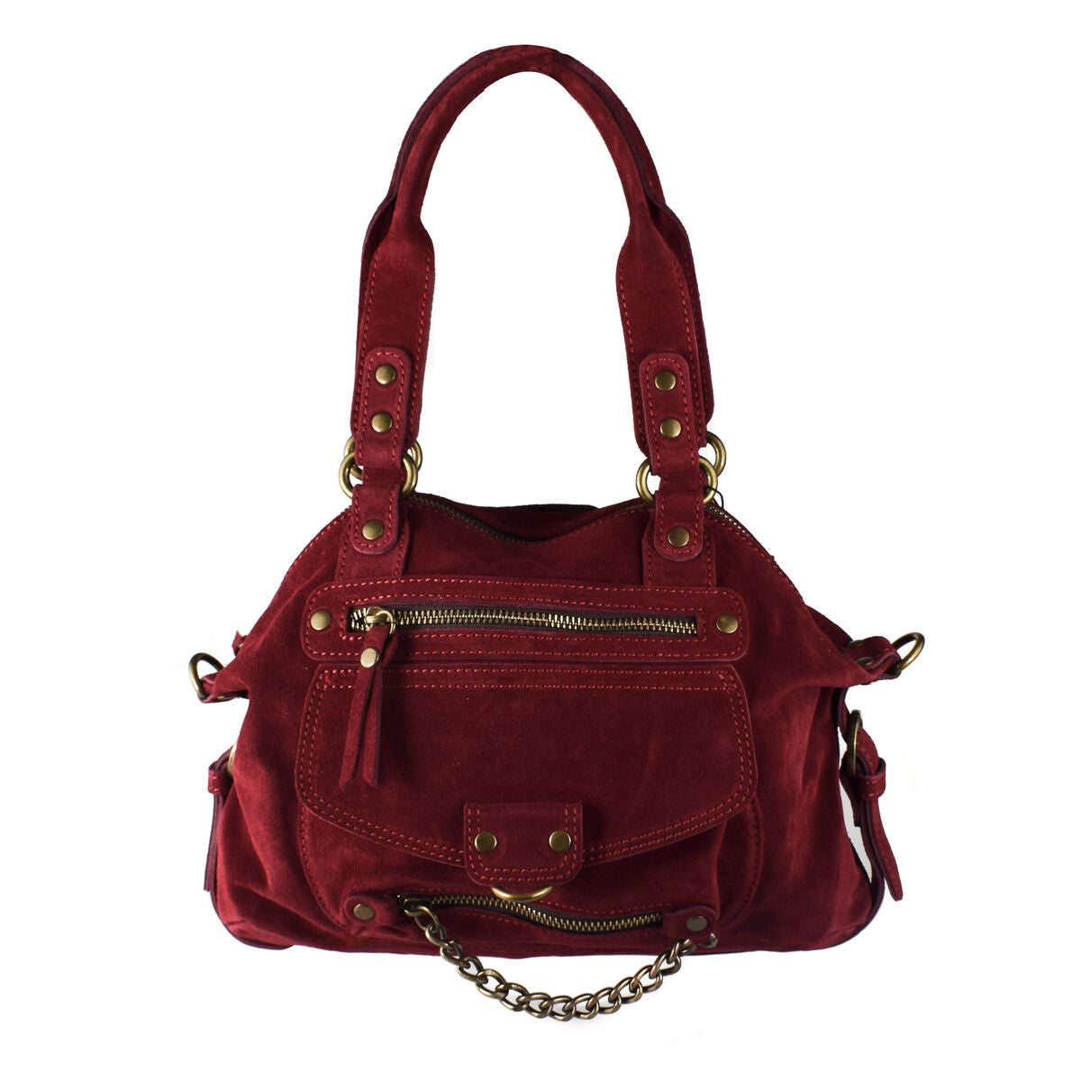 Women's Handbag Ábaco AB206-VU511 Red 29 x 22 x 3 cm Ábaco