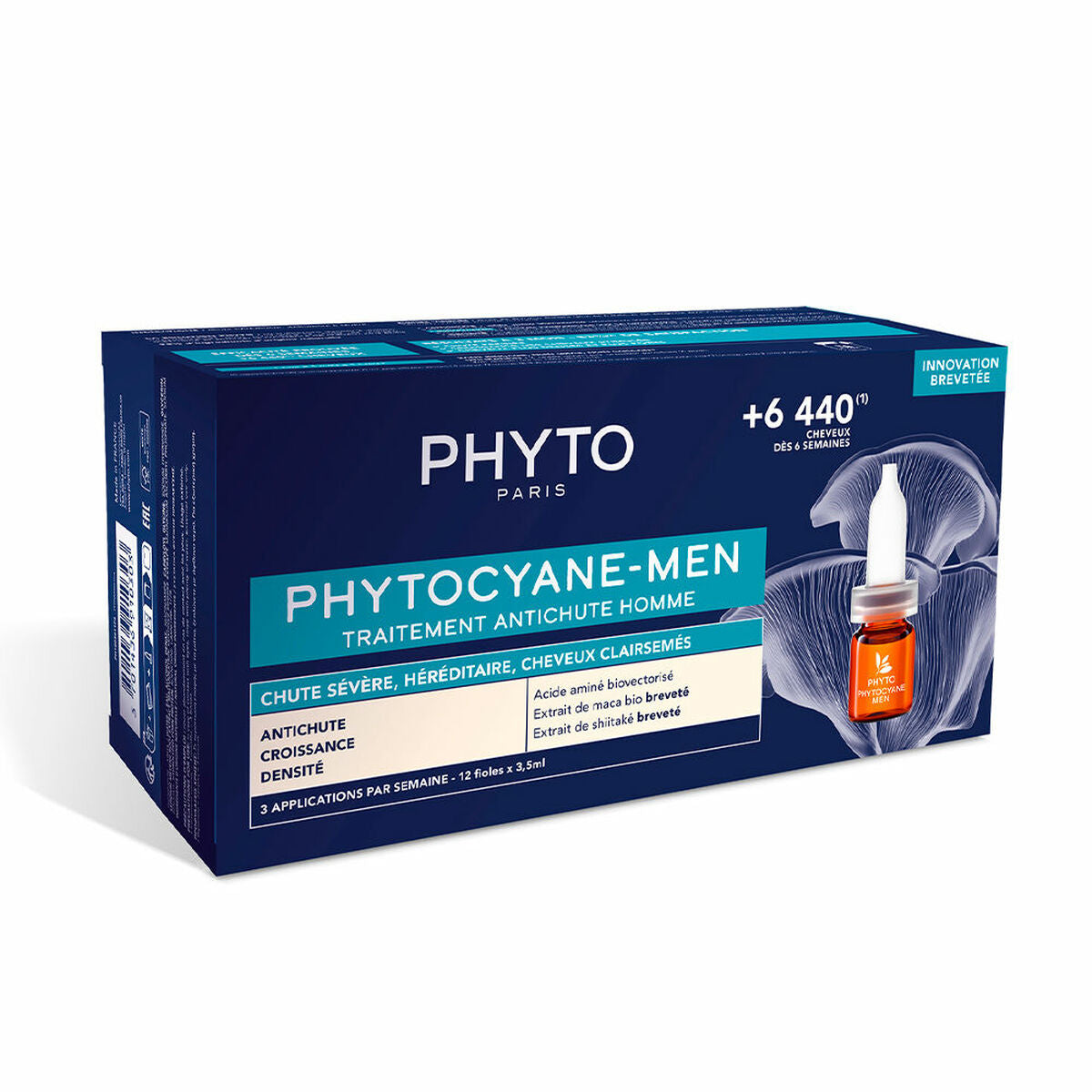 Anti-Hair Loss Ampoulles Phyto Paris Phytocyane Men 12 x 3,5 ml Phyto Paris