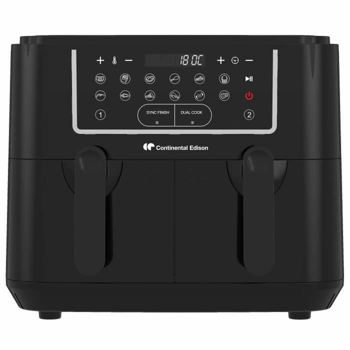 Air Fryer Continental Edison Black 2400 W 9 L Continental Edison