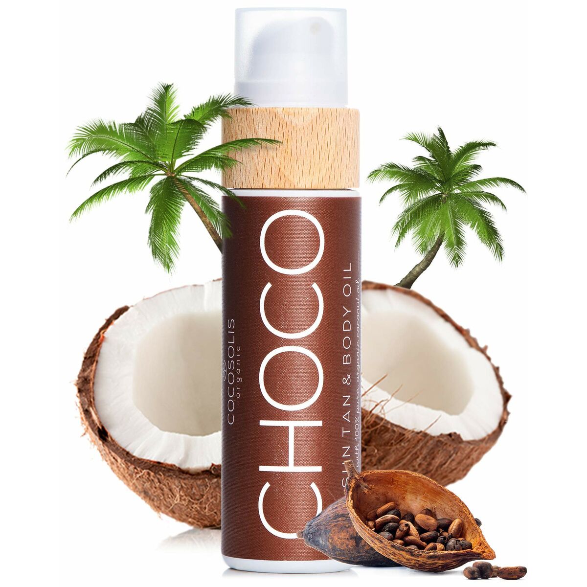 Tanning Oil Cocosolis Choco 110 ml Cocosolis