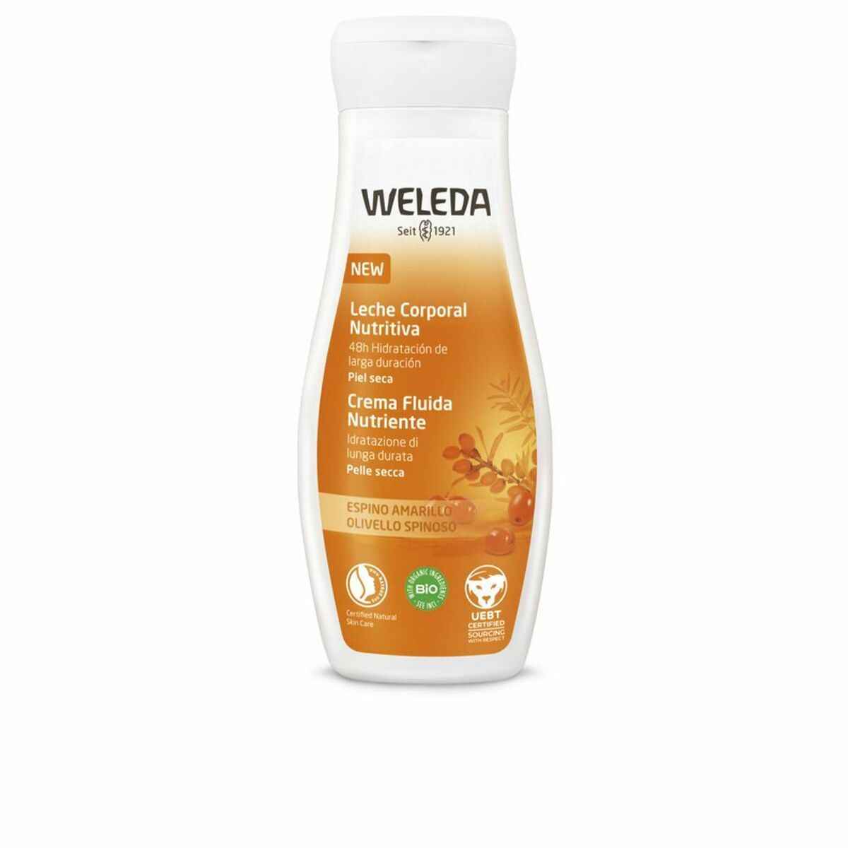 NutritiveBody Milk Weleda 090540X7 Sea buckthorn Weleda