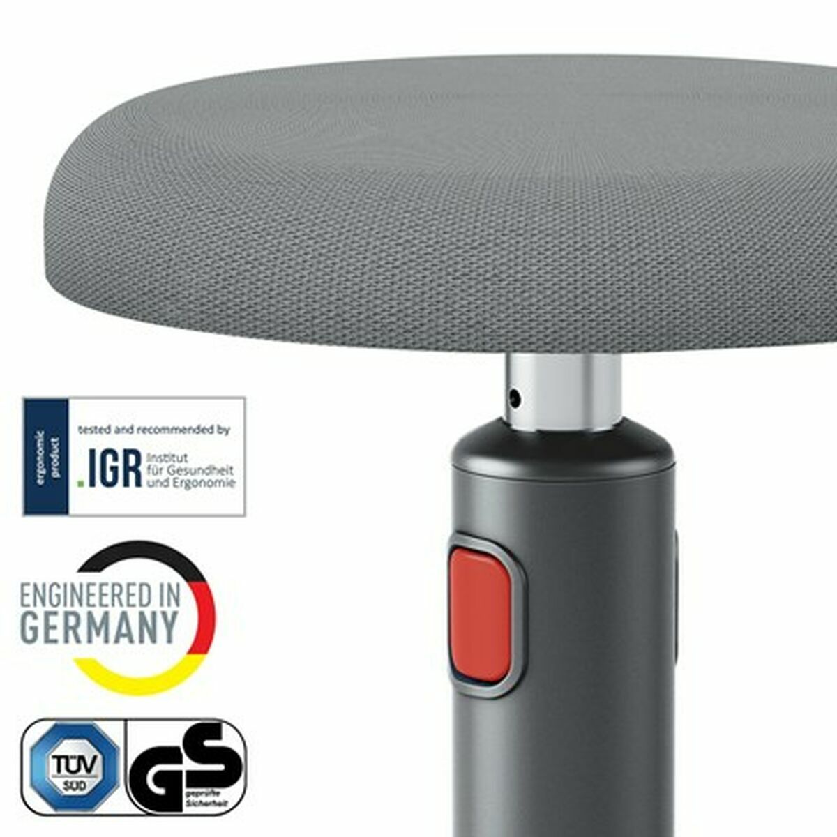 Ergonomic Stool Leitz Ergo Cosy Active Leitz