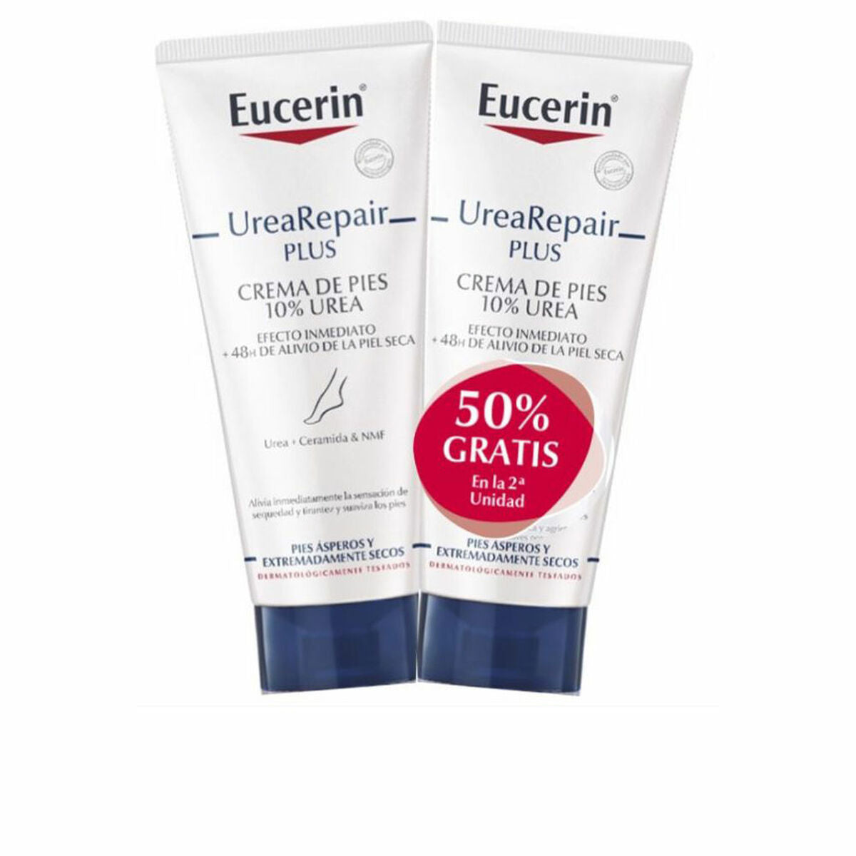 Moisturising Foot Cream Eucerin Urearepair Plus 100 ml (2 Units)