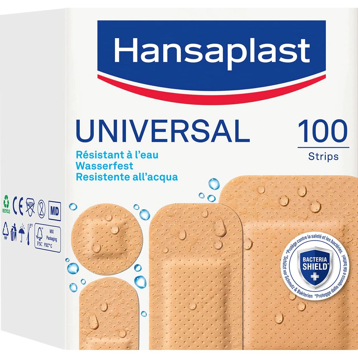 Pflaster Hansaplast Universal 100 Einheiten