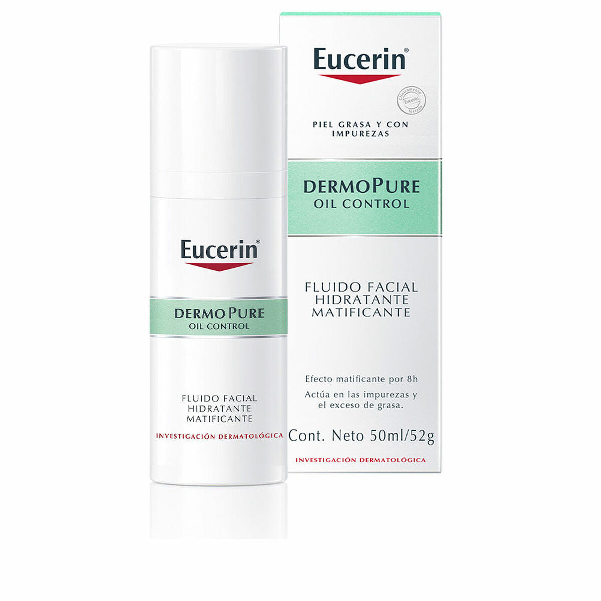 Feuchtigkeitsspendende Mattflüssigkeit Eucerin Dermopure 50 ml