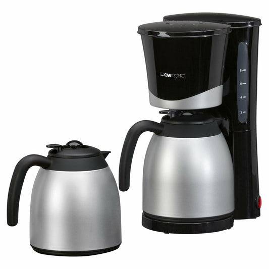 Superautomatic Coffee Maker Clatronic KA 3328 Black Steel Clatronic