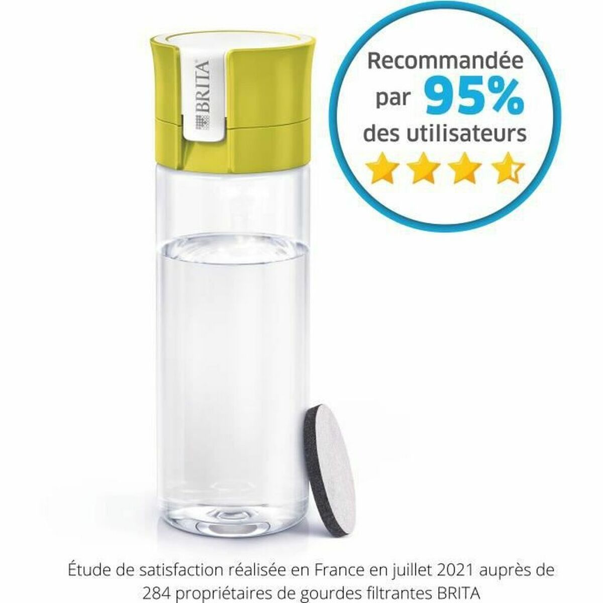 Filter bottle Brita S1186 Green 600 ml Filter Brita