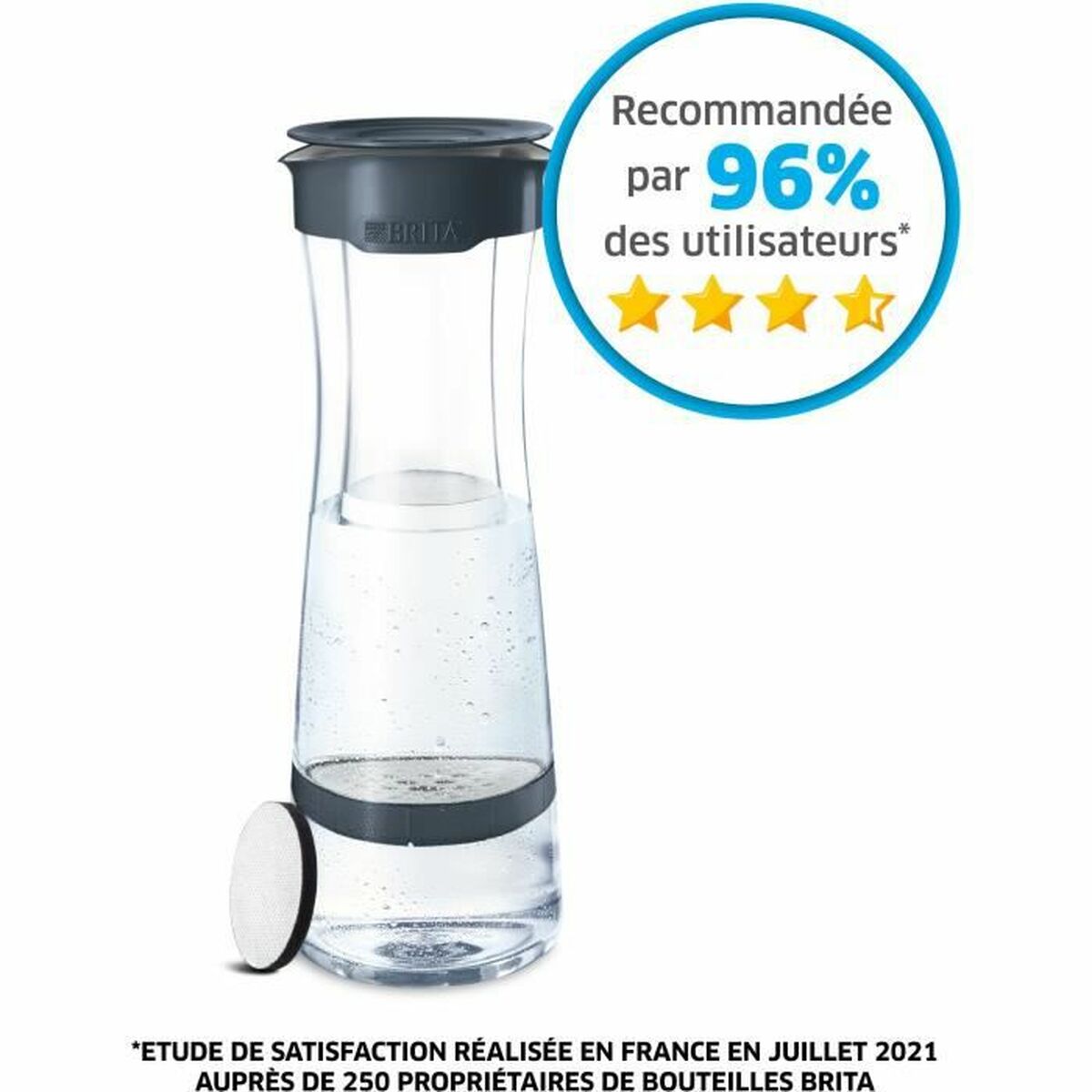 Filter bottle Brita CU CE 3 Dark grey Brita