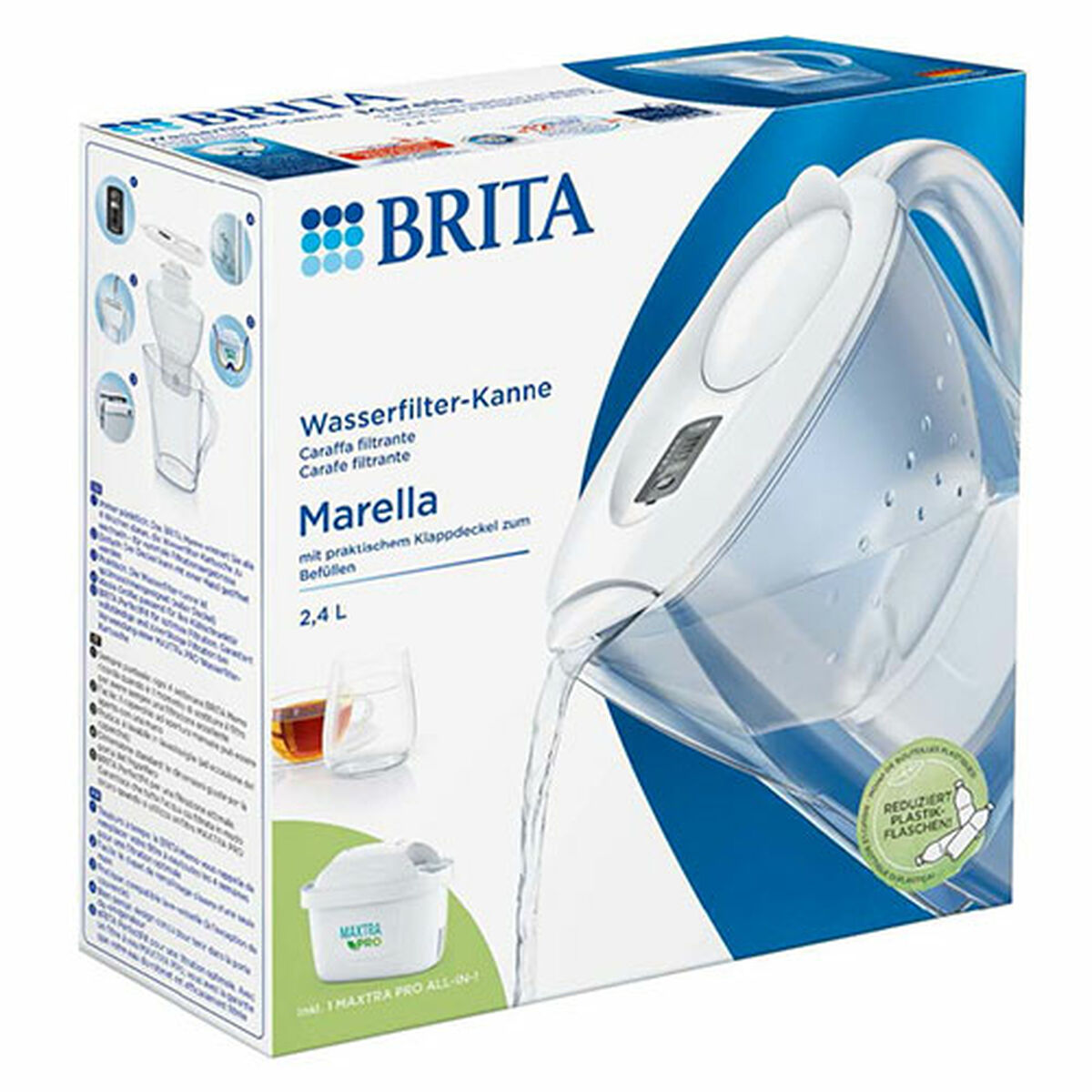 Filter jug Brita Maxtra Pro Transparent 2,4 L 1,4 L Brita