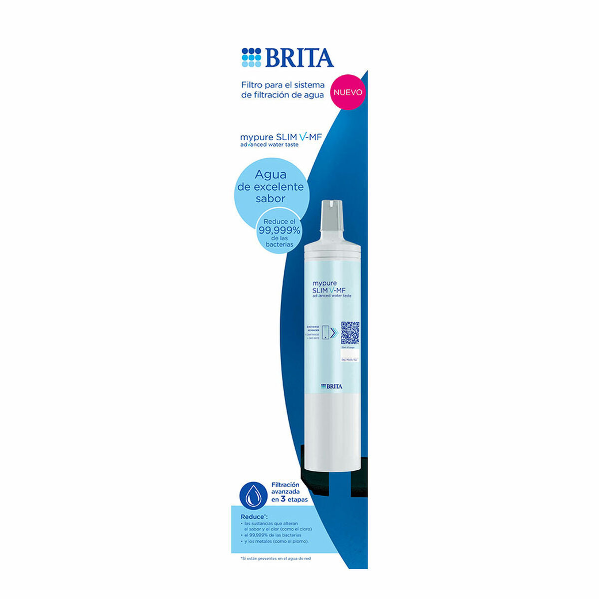 Water filter Brita MyPure Slim V-MF 1053237 Replacement Brita