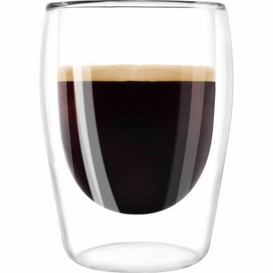 Set of glasses Melitta Expresso Coffee 80 ml Transparent 2 Units Melitta