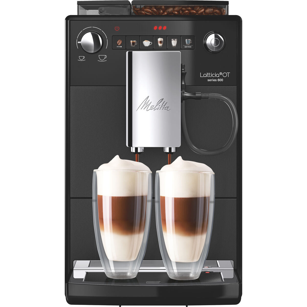 Superautomatic Coffee Maker Melitta F300-103 Black Silver 1450 W 1,5 L 250 g 15 bar Melitta