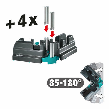 False Angle Bracket Wolfcraft 6948000 Mitre saw Wolfcraft