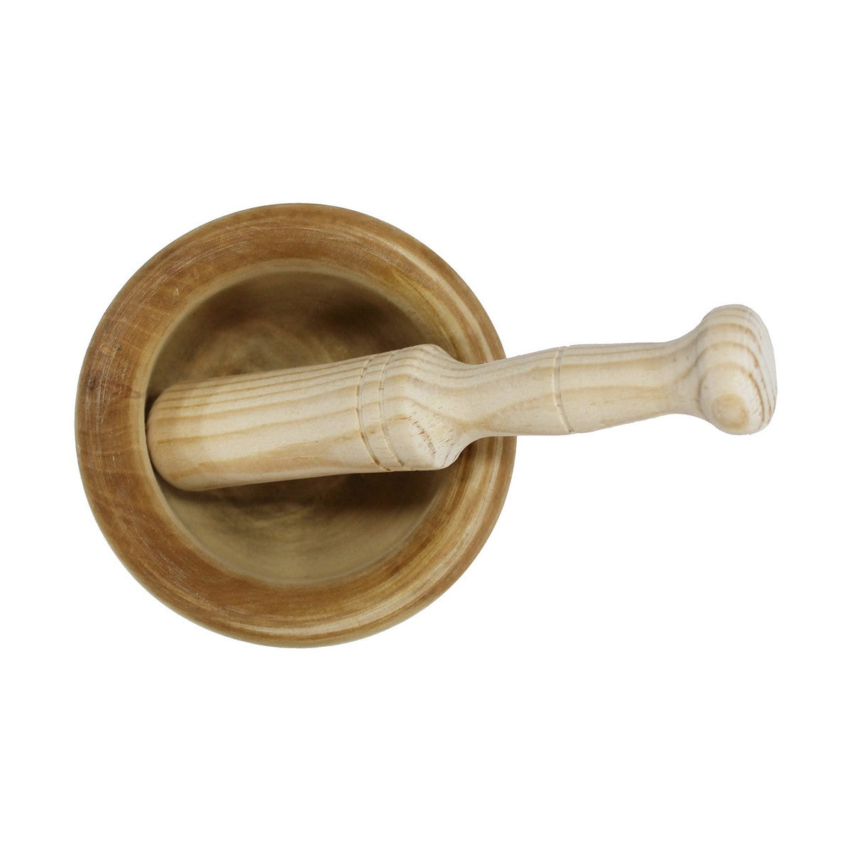 Mortar and pestle Fackelmann Wood Fackelmann