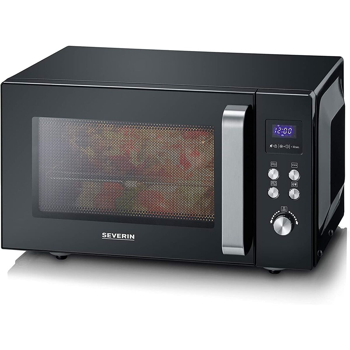 Microwave with Grill Severin 7763 25L 900 W Black Severin