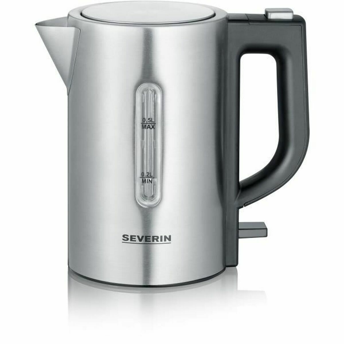 Kettle Severin WK3647 Travel Kettle Kit 500 ml Black Stainless steel 1100 W 500 ml 1100 W Severin