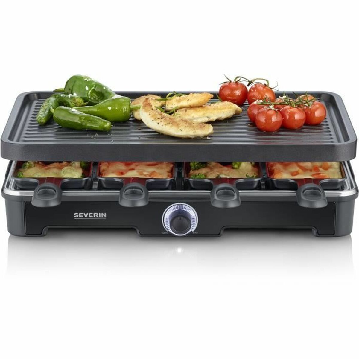 Grill hotplate Severin RG9670 Black 41,7 x 26,3 cm Severin