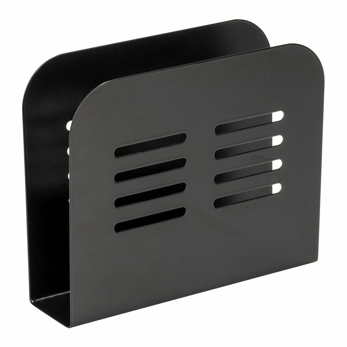 Napkin holder Wenko Baco 55025100 Black Metal Wenko