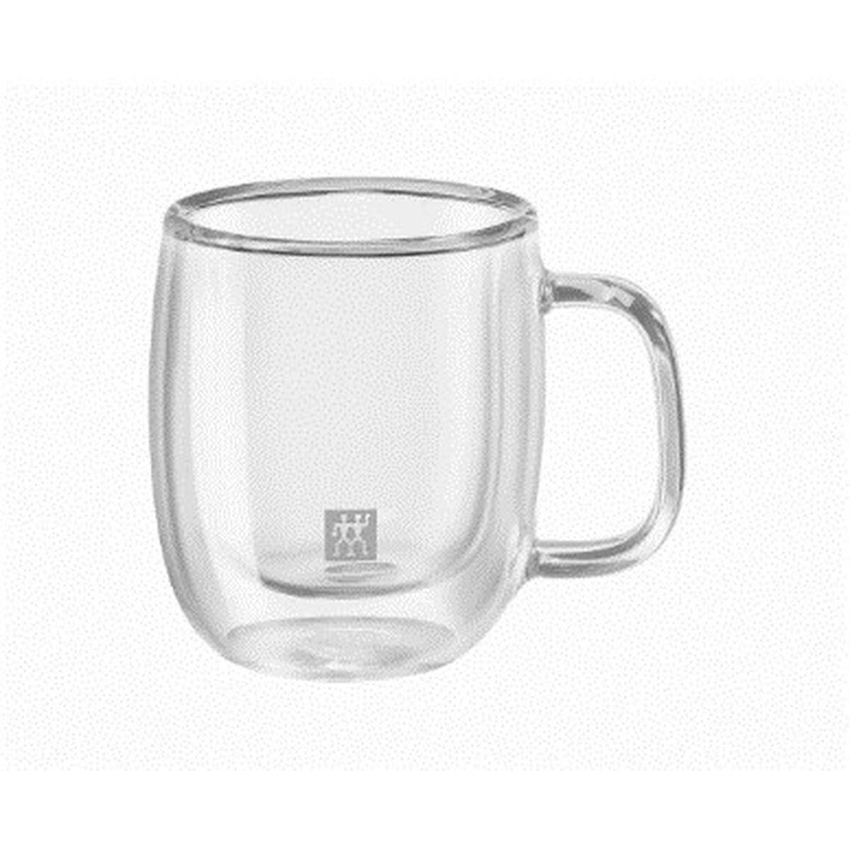 2 Piece Coffee Cup Set Zwilling 39500-110 Borosilicate Glass 80 ml Transparent 2 Pieces (2 Units) Zwilling