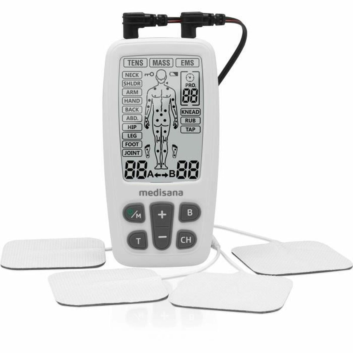 Muscle Electrostimulator Medisana Black/White Medisana