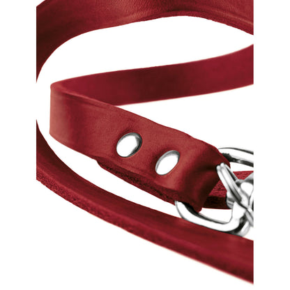 Dog Lead Hunter Red 2 m Adjustable Leather Hunter