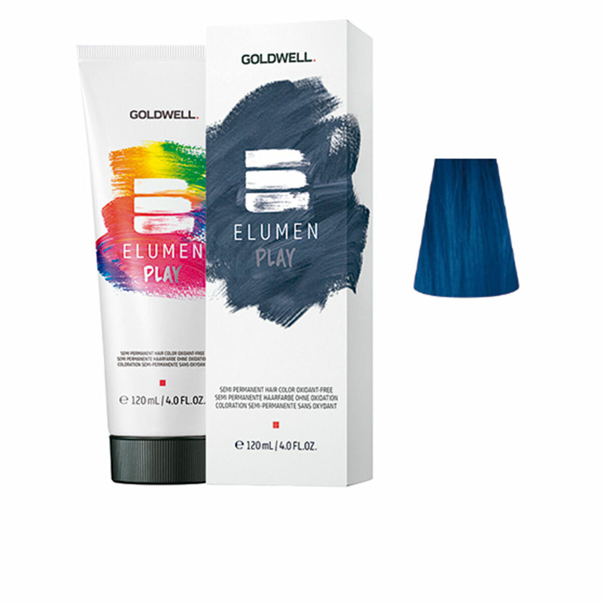 Semi-Permanent Tint Goldwell ELUMEN PLAY Blue 120 ml Goldwell