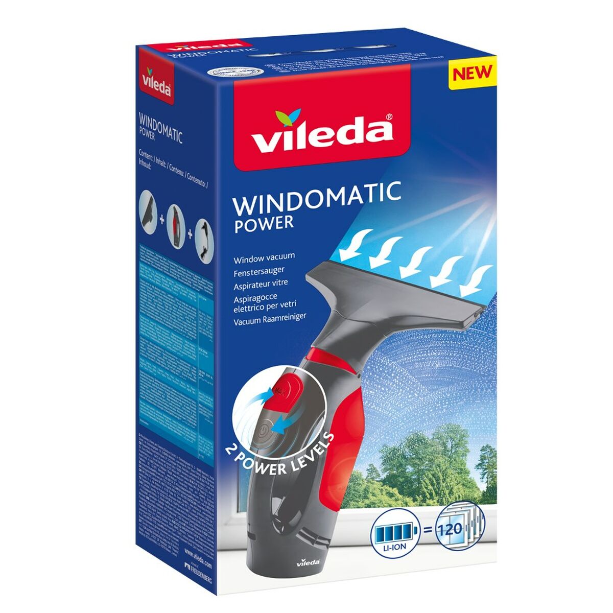 Glass cleaner Vileda Windomatic Power Vileda