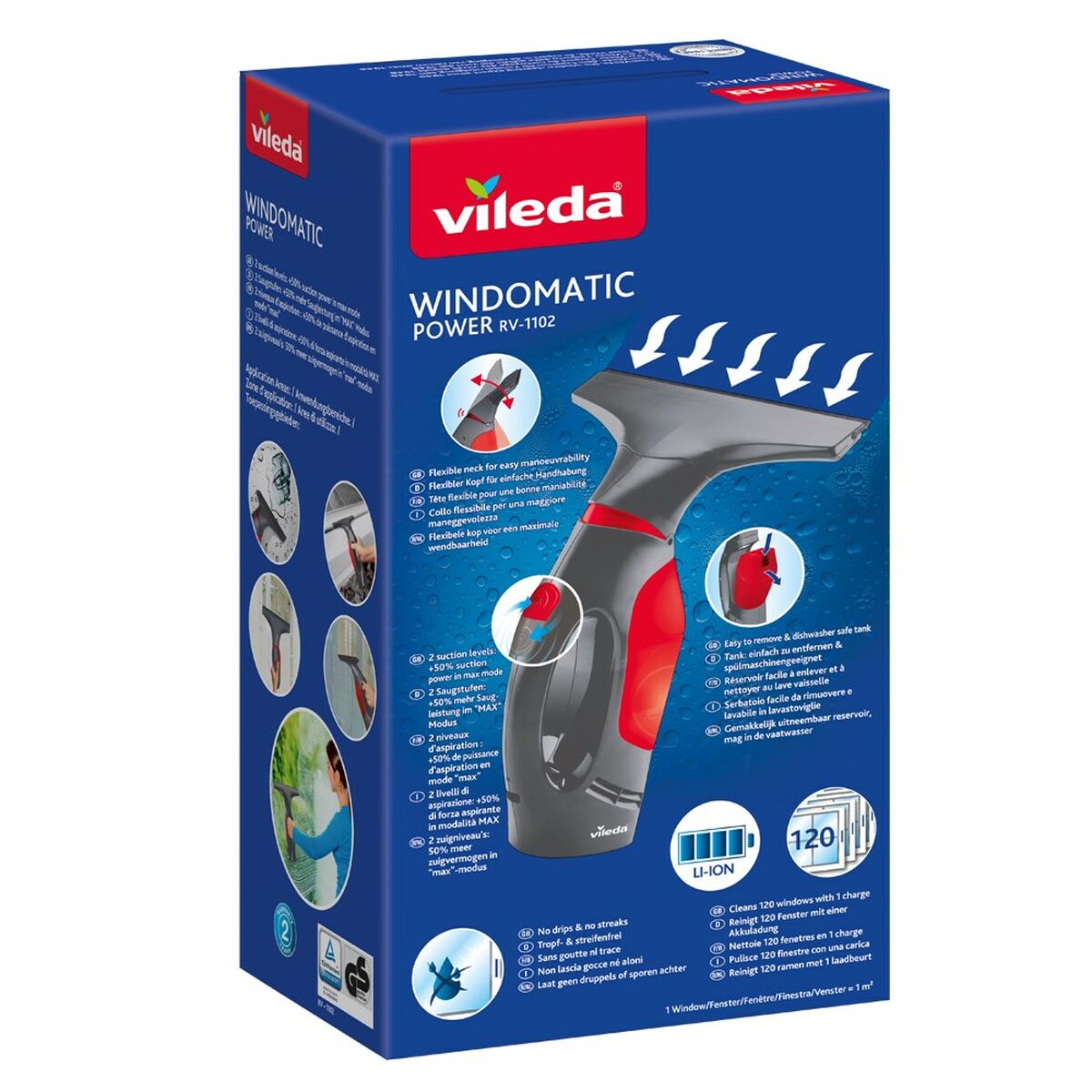 Glass cleaner Vileda Windomatic Power Vileda