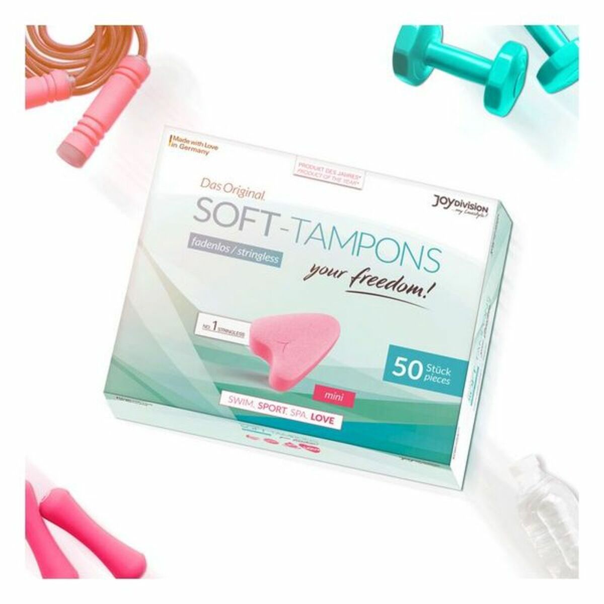 Hygienic Tampons Sport, Spa & Love Joydivision 6305860000 50 Units Joydivision