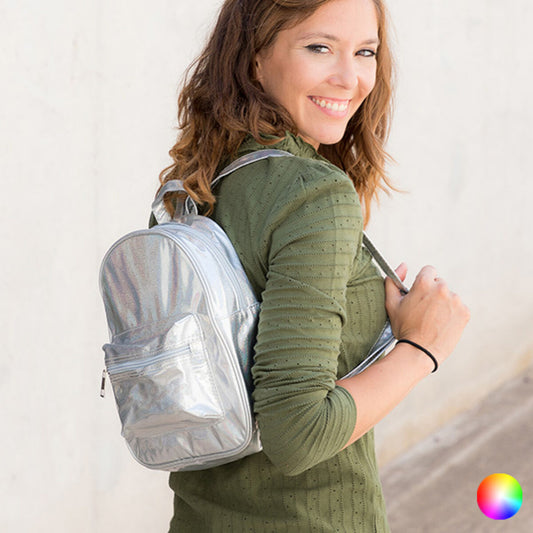 Rucksack Metallic Look BigBuy Accessories