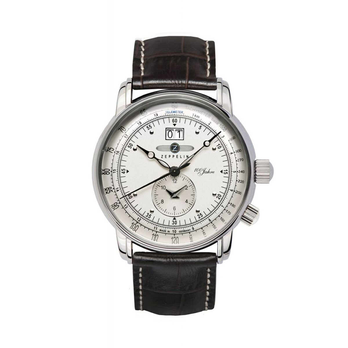 Men's Watch Zeppelin Zegarek Zeppelin 7640-1 męski Silver Zeppelin