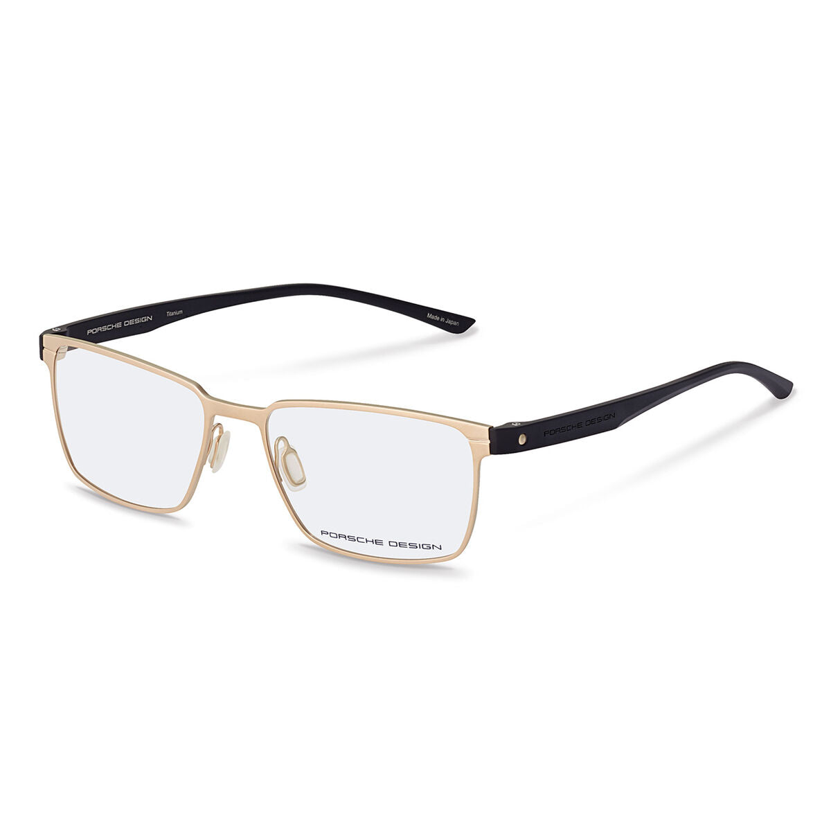 Men'Spectacle frame Porsche Design P8354-B Golden Porsche Design