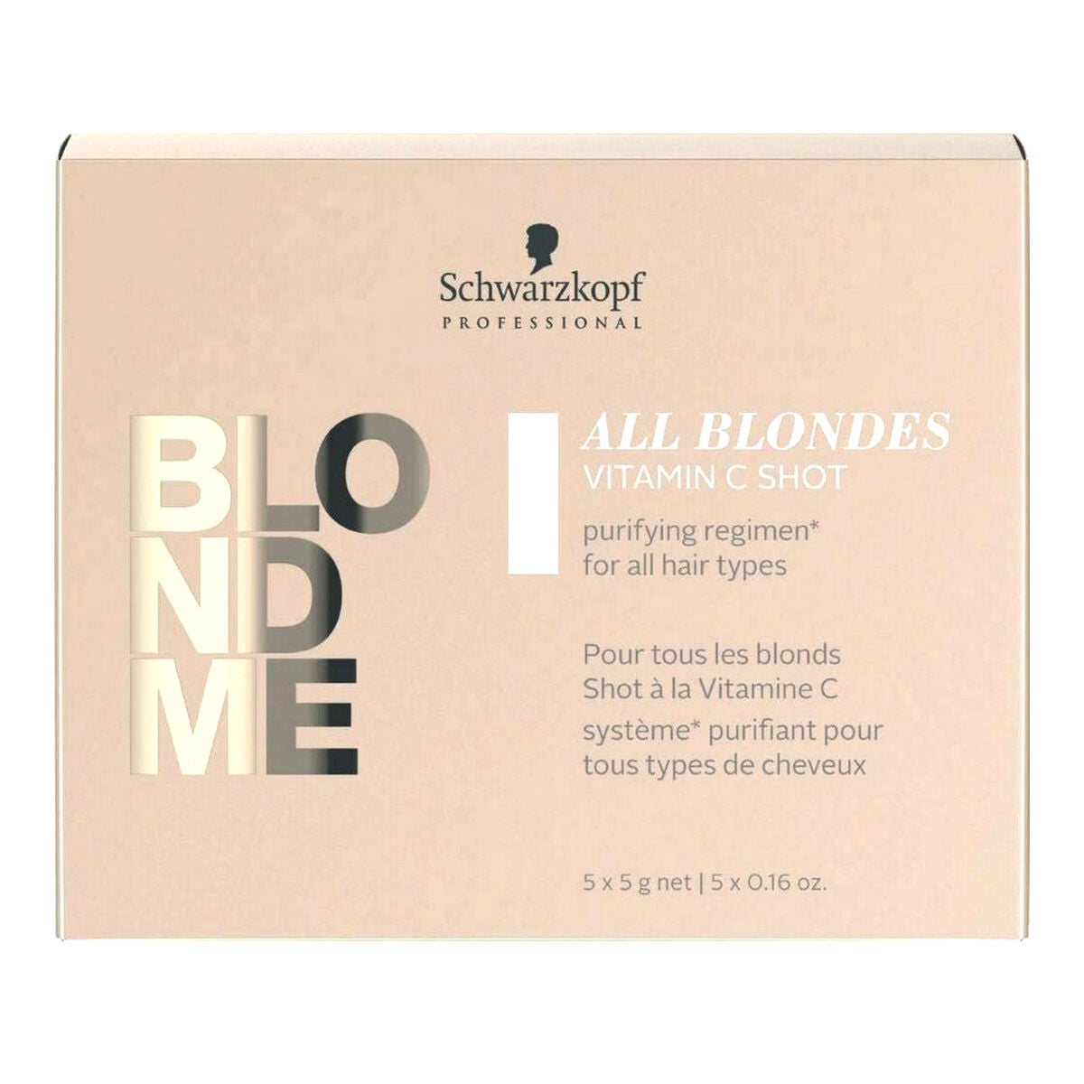 Strengthening Hair Treatment Blondme Keratin Restore All Blondes Shot Detox Schwarzkopf Blondme Keratin (25 g) Schwarzkopf