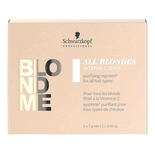 Strengthening Hair Treatment Blondme Keratin Restore All Blondes Shot Detox Schwarzkopf Blondme Keratin (25 g) Schwarzkopf