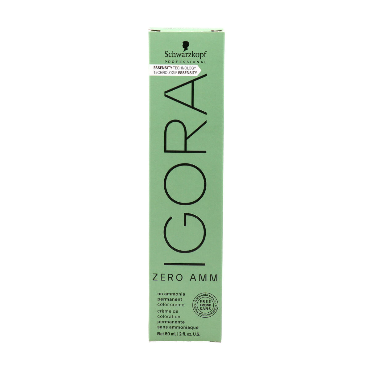 Permanent Dye Schwarzkopf Igora Zero Amm Dark Brown Nº 3-0 60 ml Schwarzkopf